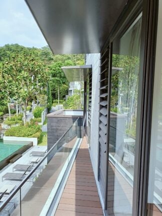 FirmaDeck outdoor decking Wood Plastic Composite (WPC) balcony