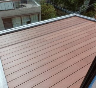 FirmaDeck outdoor decking Wood Plastic Composite (WPC) rooftop