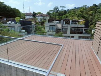 FirmaDeck outdoor decking Wood Plastic Composite (WPC) rooftop