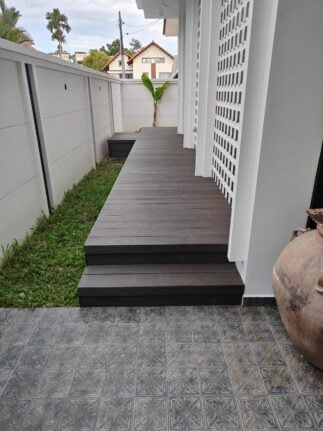 FirmaDeck outdoor decking Wood Plastic Composite (WPC) balcony