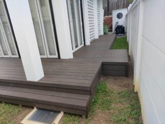 FirmaDeck outdoor decking Wood Plastic Composite (WPC) balcony