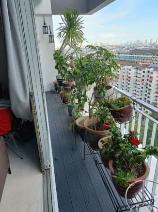 FirmaNanoDeck dark grey balcony A