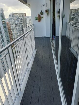 FirmaNanoDeck dark grey balcony B